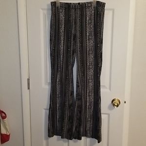 Bohemian Stretchy Bell Bottoms